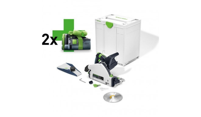 Cordless plunge-cut saw FESTOOL TSC 55 KEB-Basic-5.0
