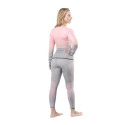 Thermoactive underwear Spokey Flora Set Lady Termo SM VT W 6114300000 gray and pink (S/M)