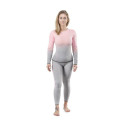 Thermoactive underwear Spokey Flora Set Lady Termo SM VT W 6114300000 gray and pink (S/M)