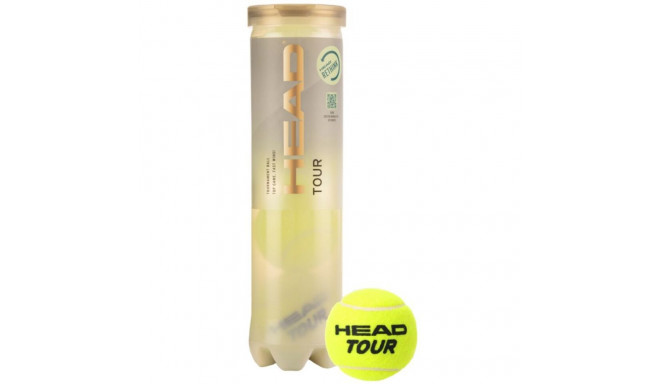 Head Tour tennis balls 4 pcs 570704