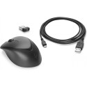 "HP Wireless Premium Mouse - Beidhändig - Laser - RF Wireless - 1200 DPI - Schwarz"