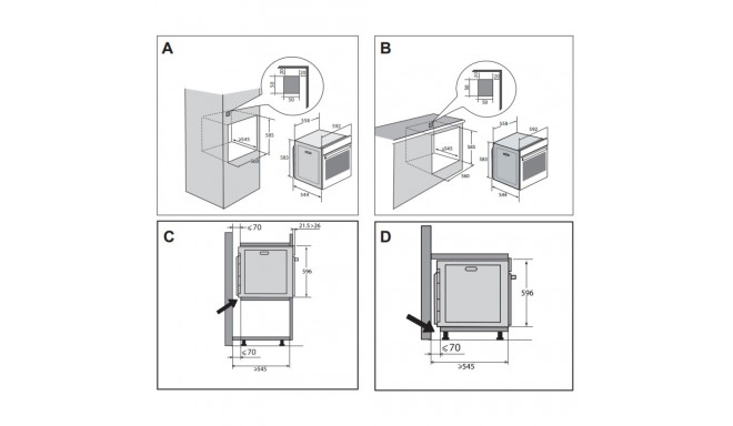 Built in oven De Dietrich