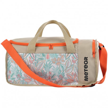 Torba Fitness Meteor Nanuq 20L beżowo-pomarańczowa 16895