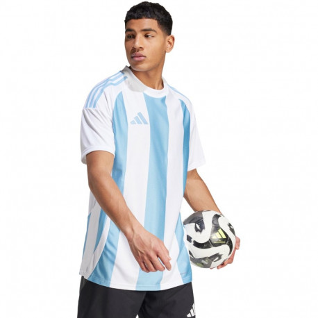 Adidas meeste särk Striped 24 Jersey IW4555 M, valge-helesinine
