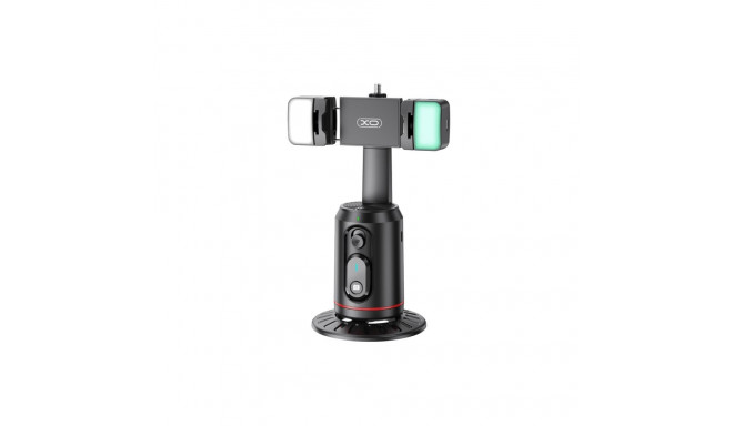 XO holder stand 360 SS16 face tracking with LED light black