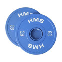 CBRS20 OLYMPIC PLATE 2 x 2.0 KG HMS