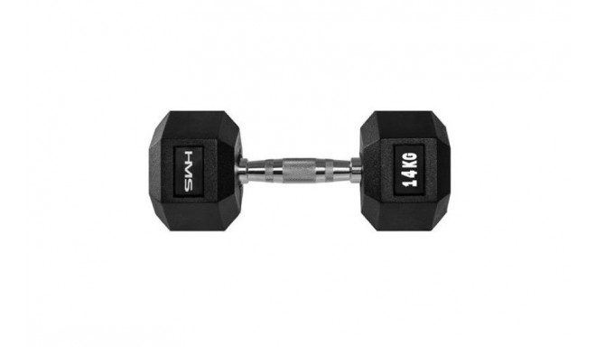 Dumbbell 14 kg HMS HEX-PRO 14