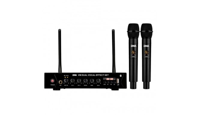 DNA juhtmevabade mikrofonide komplekt VM DUAL VOCAL EFFECT SET