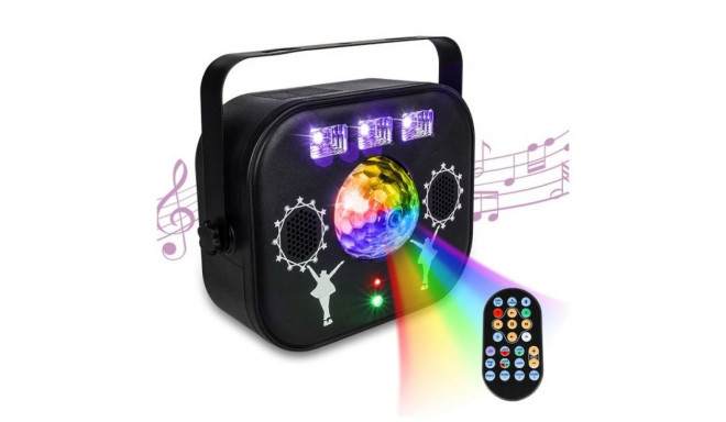 LIGHT4ME MULTIBOX multi-effect LED globe disco laser