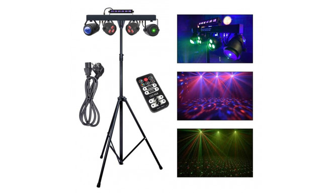 LIGHT4ME LED BEAM PAR FLOWER BALL LASER UV STROBE