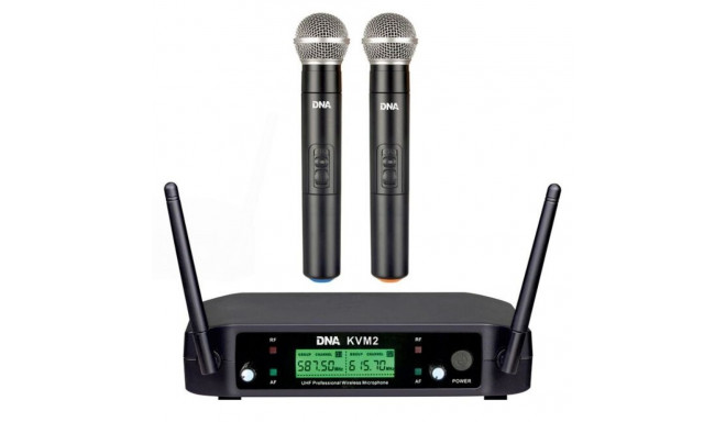 DNA KVM 2 Wireless Microphones Sound System