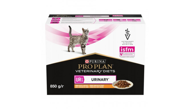 PURINA Pro Plan Veterinary Diets UR St/Ox uriini kanaga märg kassitoit 10x85 g