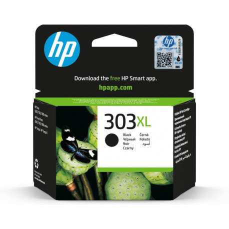 HP originaal must tindikassett 303XL suur tootlikkus