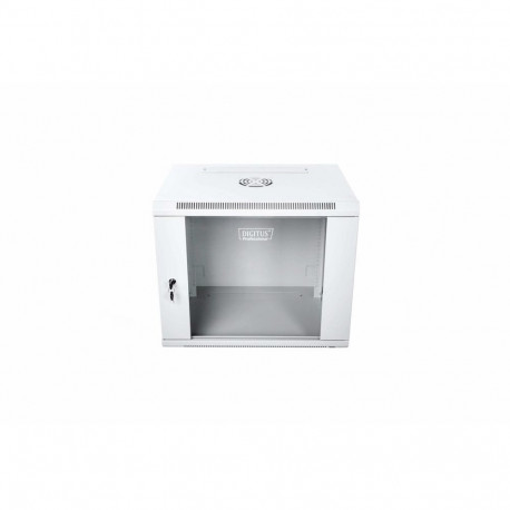 Digitus DN-W19 09U/450 rack cabinet 9U Wall mounted rack Light grey