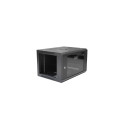 Digitus DN-W19 06U/450/B rack cabinet 6U Wall mounted rack Black