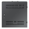 Intellinet Low-Profile 19" Wall Mount Cabinet with 4U Horizontal and 2U Vertical Rails Slim, Space-s