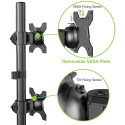 Techly ICA-LCD 2520V monitor mount / stand 68.6 cm (27") Desk Black