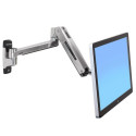 Ergotron LX HD Sit-Stand monitor mount / stand 116.8 cm (46") Wall Silver