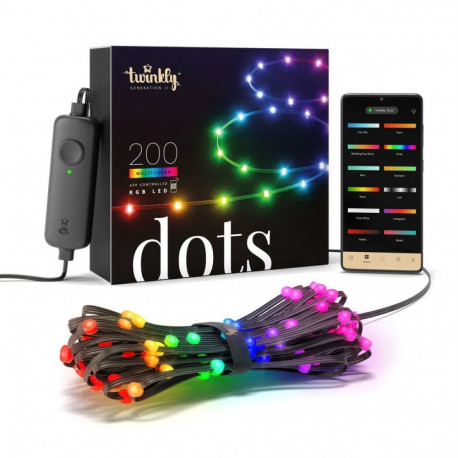 Twinkly Dots 200 RGB nutituled, 10 m
