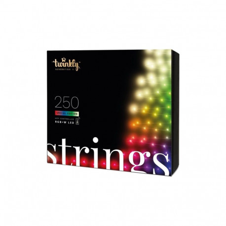 TWINKLY Strings 250 Special Edition (TWS250SPP-BEU) nutikad jõulupuu tuled 250 LED RGB+W 20 m