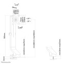 Neomounts desk monitor arm