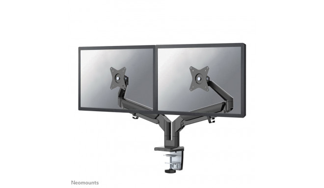 Neomounts monitori kinnitus DS70-810BL2 17-32" gaasvedruga ruumisäästlik 180° stopiga