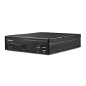 Shuttle Slim PC DH610S , S1700, 1x HDMI, 1x DP , 1x 2.5", 2x M.2, 1x LAN (Intel 1G), 24/7 permanent 