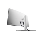 DELL UltraSharp U3824DW LED display 95.2 cm (37.5") 3840 x 1600 pixels Wide Quad HD+ LCD Black, Silv