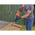 Black & Decker BES301-QS reciprocating saw 2800 spm 750 W Black, Orange