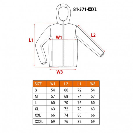 NEO tools 81-571-XXXL work clothing Jacket