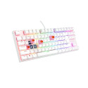 THOR 303 | Mechanical Gaming Keyboard | Wired | US | White | USB Type-A | Outemu Peach Silent