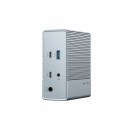 HYPER HDG212B laptop dock/port replicator Docking USB 3.2 Gen 2 (3.1 Gen 2) Type-C Silver