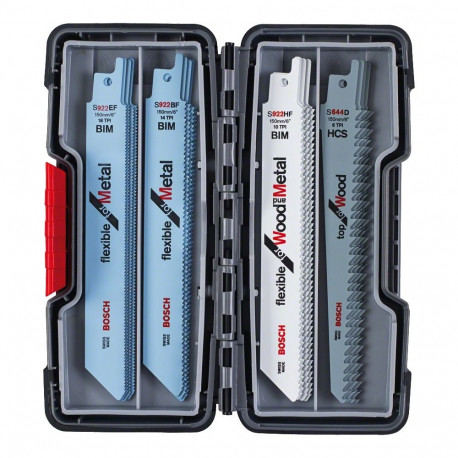 Bosch 2 607 010 902 tikksae, jõhvsae ja tiigersae saelehed, 20 tk