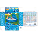 Bestway 7'11" x 7'11" x 55"/2.41m x 2.41m x 1.40m Summer Days Family Pool