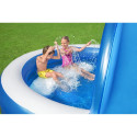Bestway 7'11" x 7'11" x 55"/2.41m x 2.41m x 1.40m Summer Days Family Pool