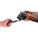 Black & Decker MT300KA-QS oscillating multi-tool Black, Orange 300 W 10000 OPM