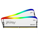 Kingston Technology FURY 32GB 3200MT/s DDR4 CL16 DIMM (Kit of 2) Beast White RGB SE