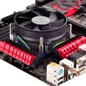 Silverstone NT09-115X Processor Cooler 9.2 cm Aluminium, Black