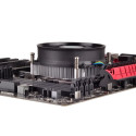 Silverstone NT09-115X Processor Cooler 9.2 cm Aluminium, Black