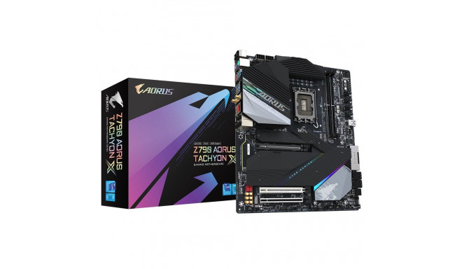 GIGABYTE Z790 AORUS TACHYON X - Supports Intel 13th Gen Core CPUs, Digital direct 15+1+2 phases VRM,