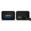 Axagon HUE-S2BP interface hub USB 3.2 Gen 1 (3.1 Gen 1) Type-A 5000 Mbit/s Black