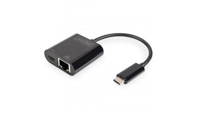 Digitus USB Type-C™ Gigabit Ethernet adapter toiteedastuse toega