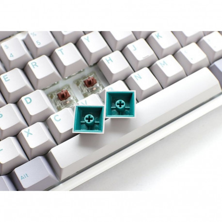 Ducky One 3 TKL mängu USB US inglise hõbedane klaviatuur