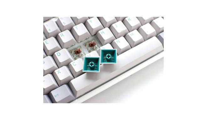 Ducky One 3 TKL mängu USB US inglise hõbedane klaviatuur