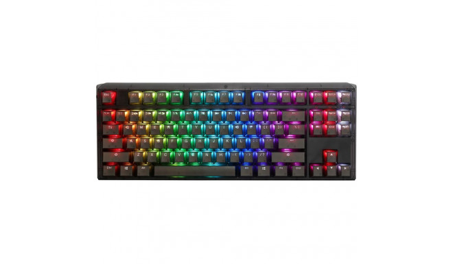 Ducky One 3 Aura TKL klaviatuur mängimiseks USB QWERTY US International must