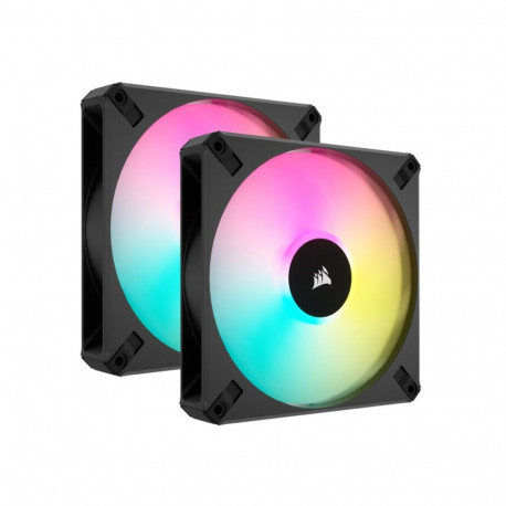 Corsair korpuseventilaator CO-9050156-WW 2 tk, must
