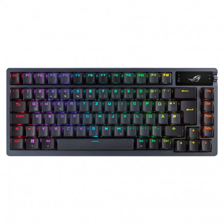 ASUS ROG klaviatuur Azoth mänguri USB RF Bluetooth QWERTZ saksa, must