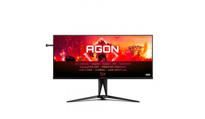 AOC AGON 5 AG405UXC arvutimonitor 101.6 cm (40") 3440 x 1440 pikslit Wide Quad HD LCD must