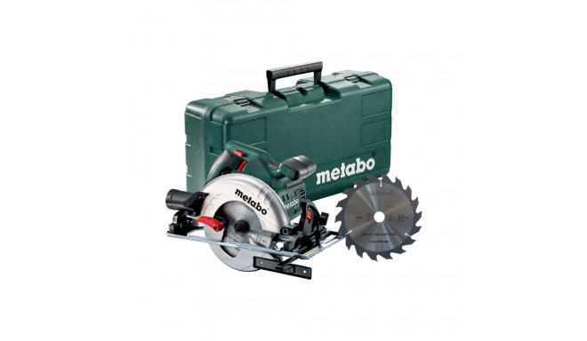 Metabo KS 55 KOMPLEKT 16 cm Must, Roheline, Punane, Roostevaba teras 5600, 4400 1200 W