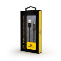 Gembird CC-USB2-AMLM-1M lightning cable Black